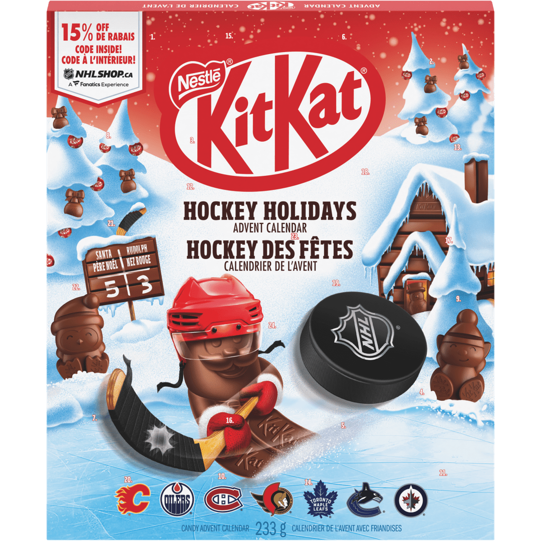 KITKAT NHL Advent Calendar 10x233g CA