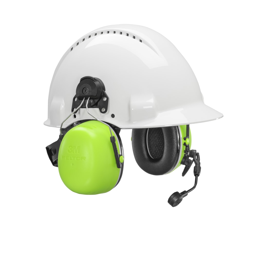 3M™ PELTOR™ CH-5 High Attenuation Headset, 36 db, Hi-Viz, Flex Connector, Hard Hat Attached, MT73H450P3E-77 GB
