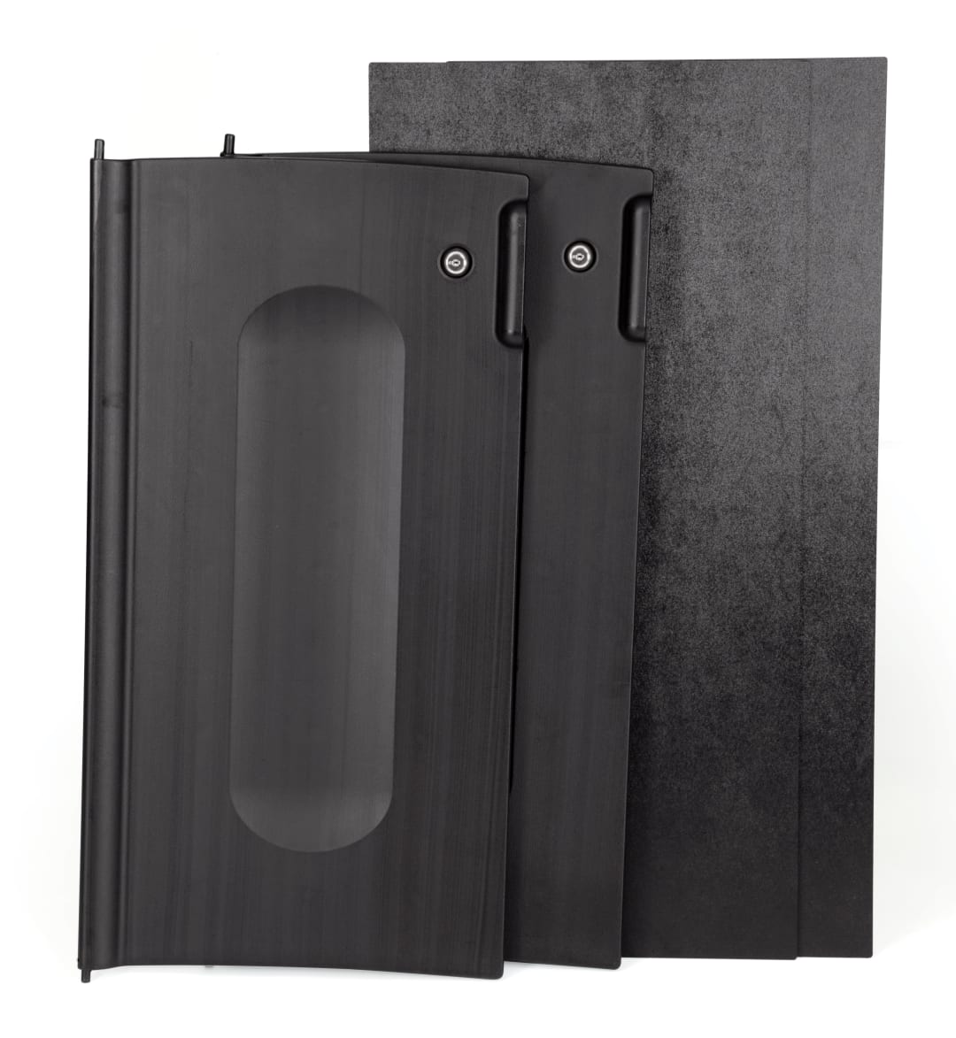 EXEC JAN CART DOOR KIT-HI CAP BLA