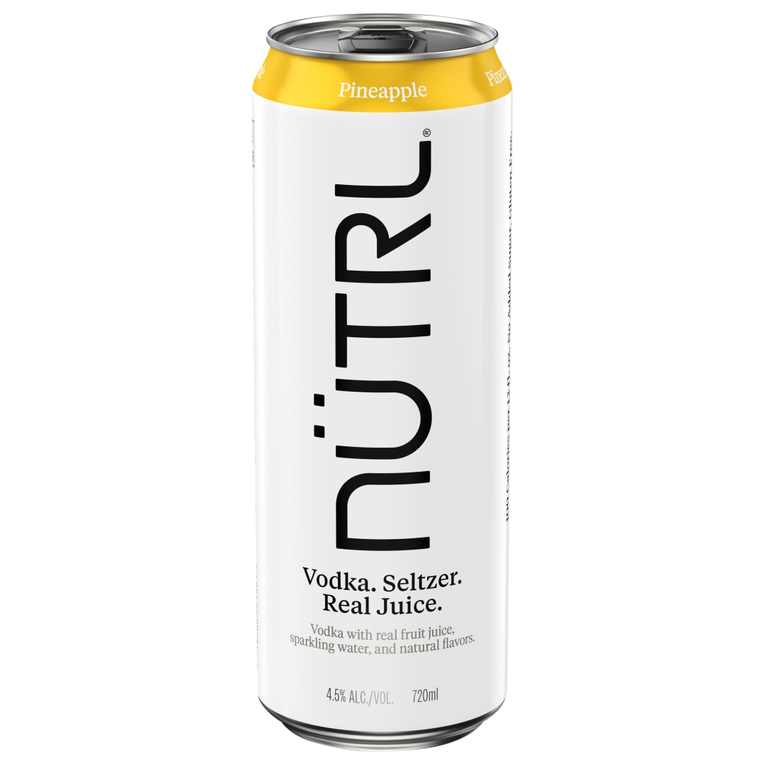 Nutrl Pineapple Vodka Seltzer 720 ml Can