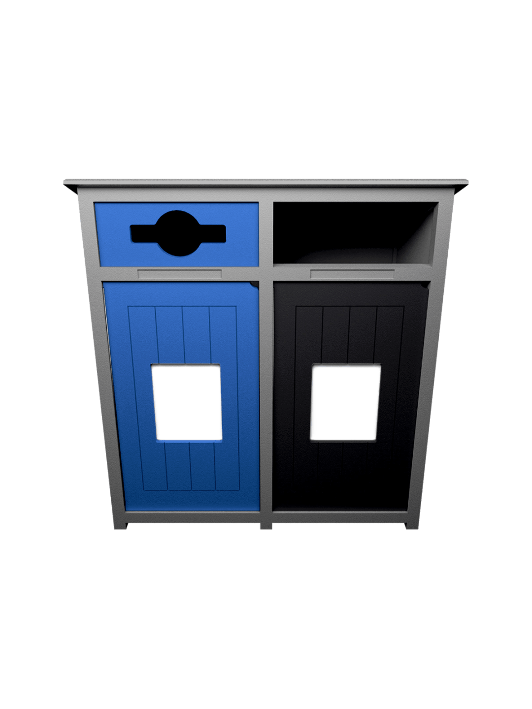  AURA - Double - Unit - Mixed-Full - Grey-Blue-Black