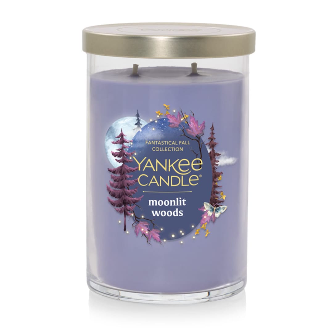 Yankee Candle Moonlit Woods Large Tumbler Scented Candles, 20 oz