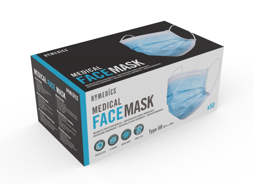 Medical Mask 5 Lang. 50Pk