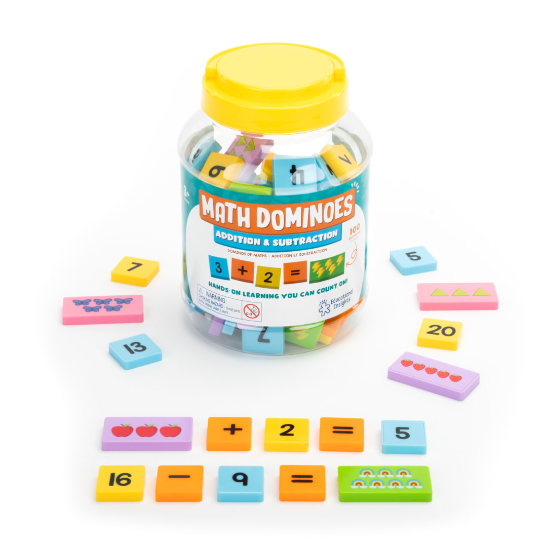 Math Dominoes — Addition & Subtraction