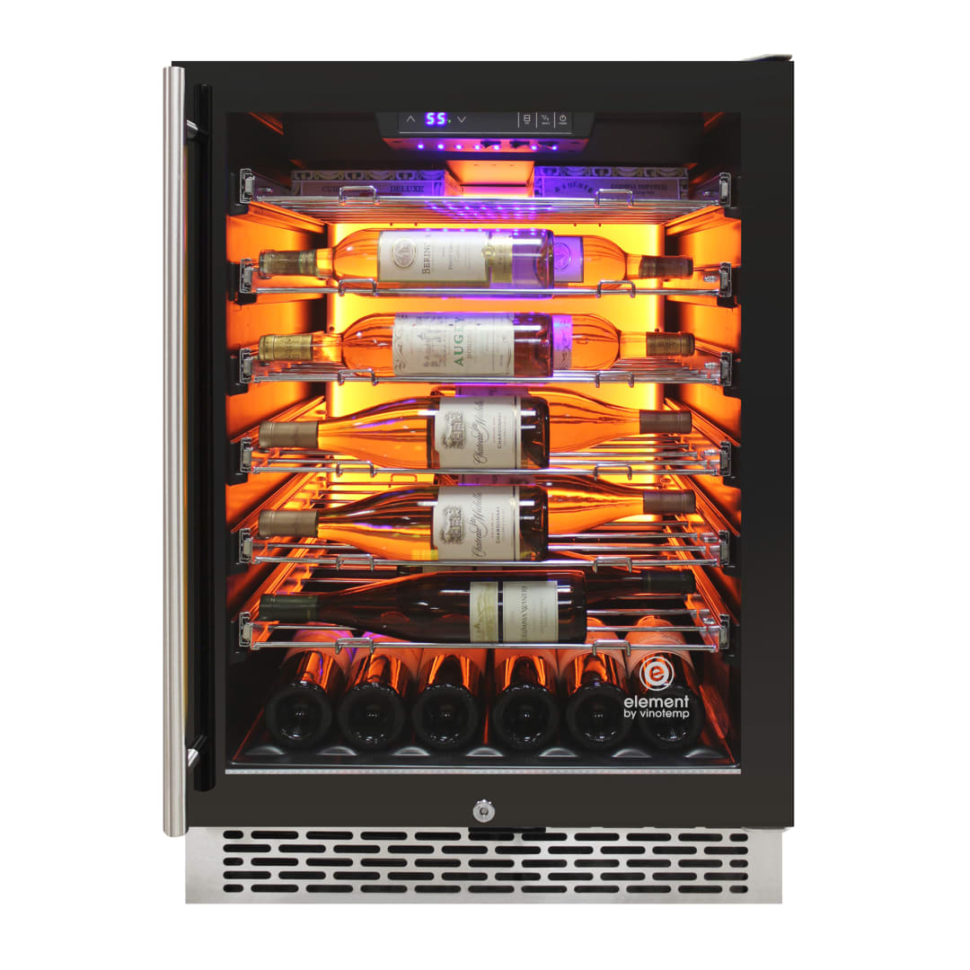 EL-54COMM - 41 Bottle Wine Cooler Glass Door Commercial Grade