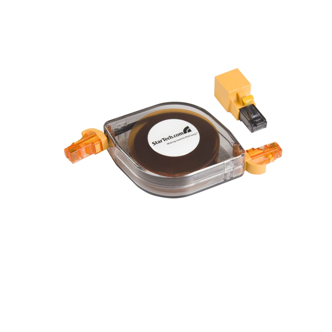 8 ft. RJ45 Retractable Cable M/M