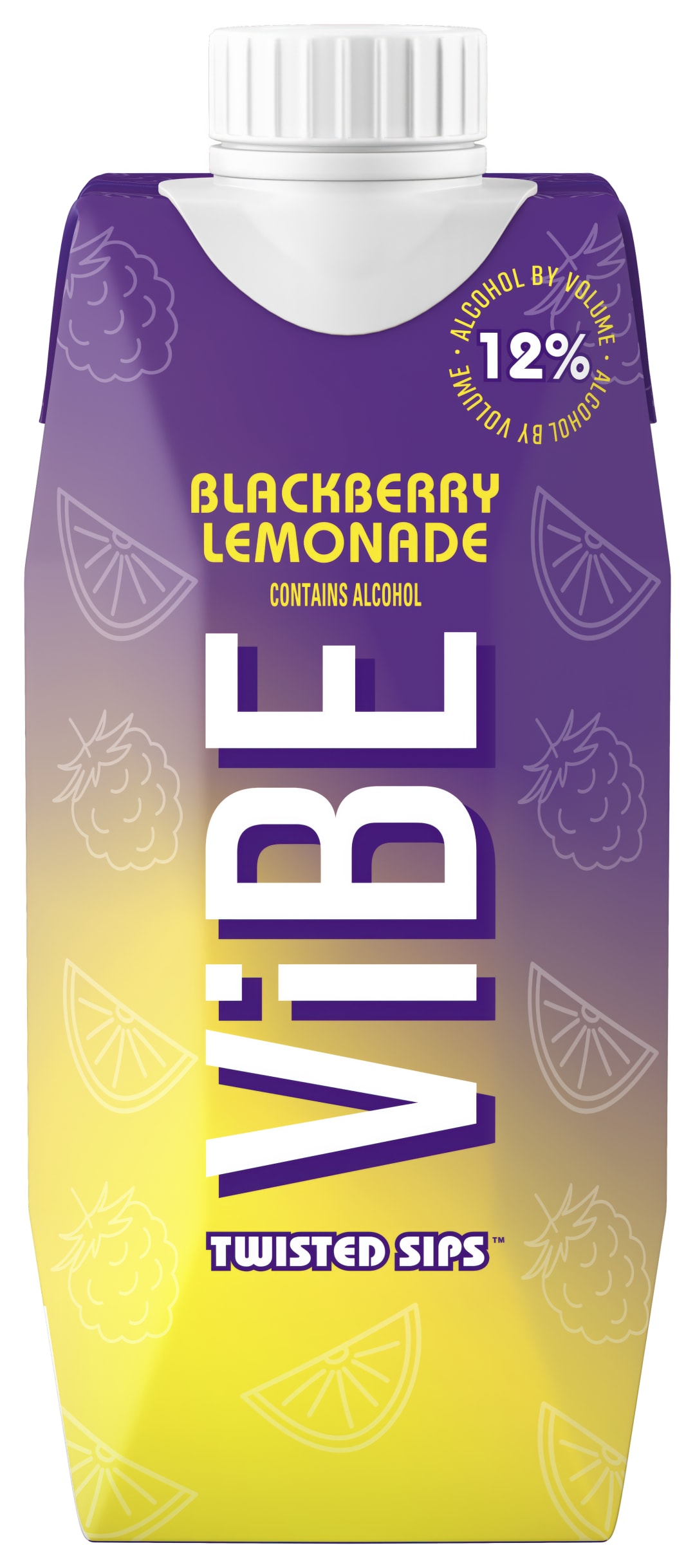 ViBE Twisted Sips Blackberry Lemonade Tetra 500ml