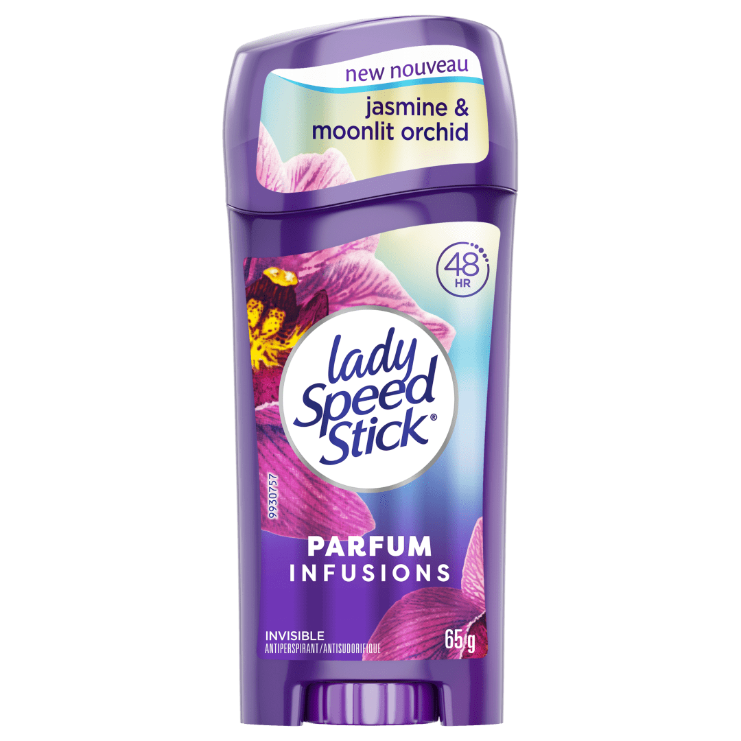 Lady Speed Stick Antiperspirant Deodorant For Women, Fresh Infusions, Jasmine Orchid, 2.3 oz