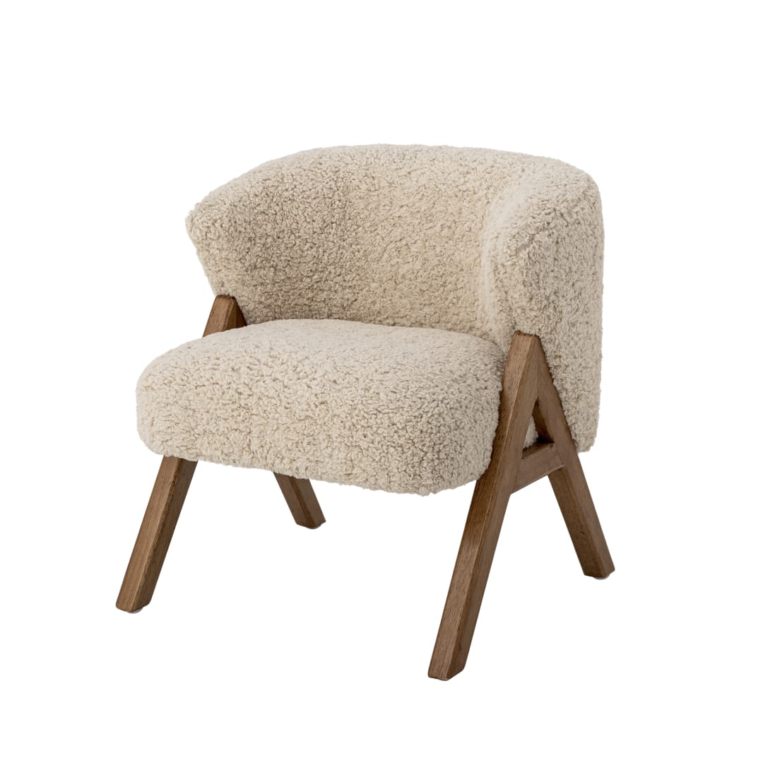 82065533 - Camino Lounge Chair, Beige, FSC®100%, Rubberwood STOCK: 0