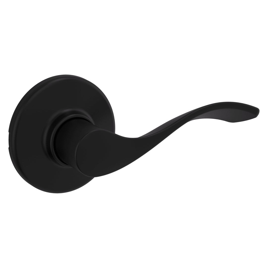Balboa Hall/Closet Lever in Matte Black