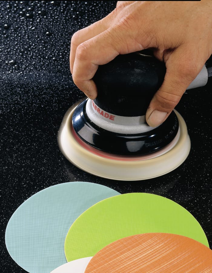 3M™ Microfinishing Film Rolle 366L, 114,5 mm x 45,72 m, 180 MIC, ASO