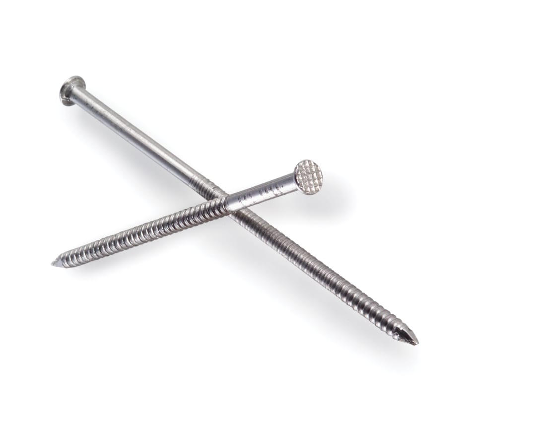 Simpson Strong-Tie S8CRDR5 Cedar and Redwood Decking Nail — 2-1/2 in. x .113 in. Type 304 SS, Redwood (5 lb.) (Pack of 300)