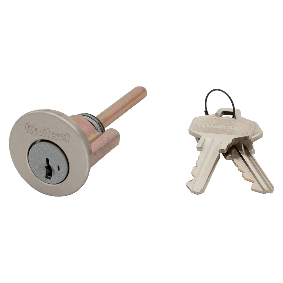 C-Keyway Cylinder for Satin Nickel Finish