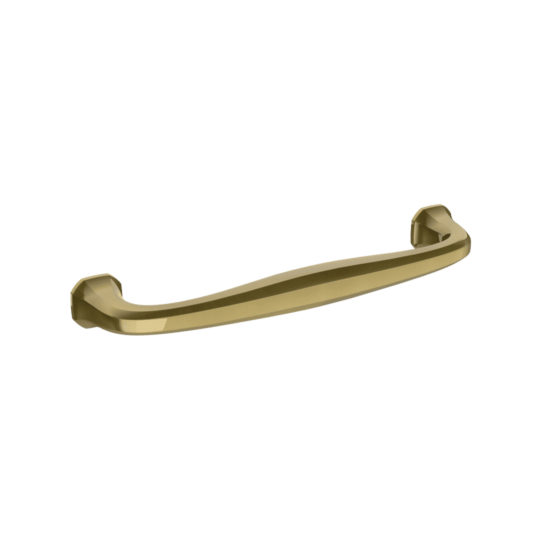 4395 Severin Fayerman Collection B Pull, 6" CTC, In Heirloom Brass