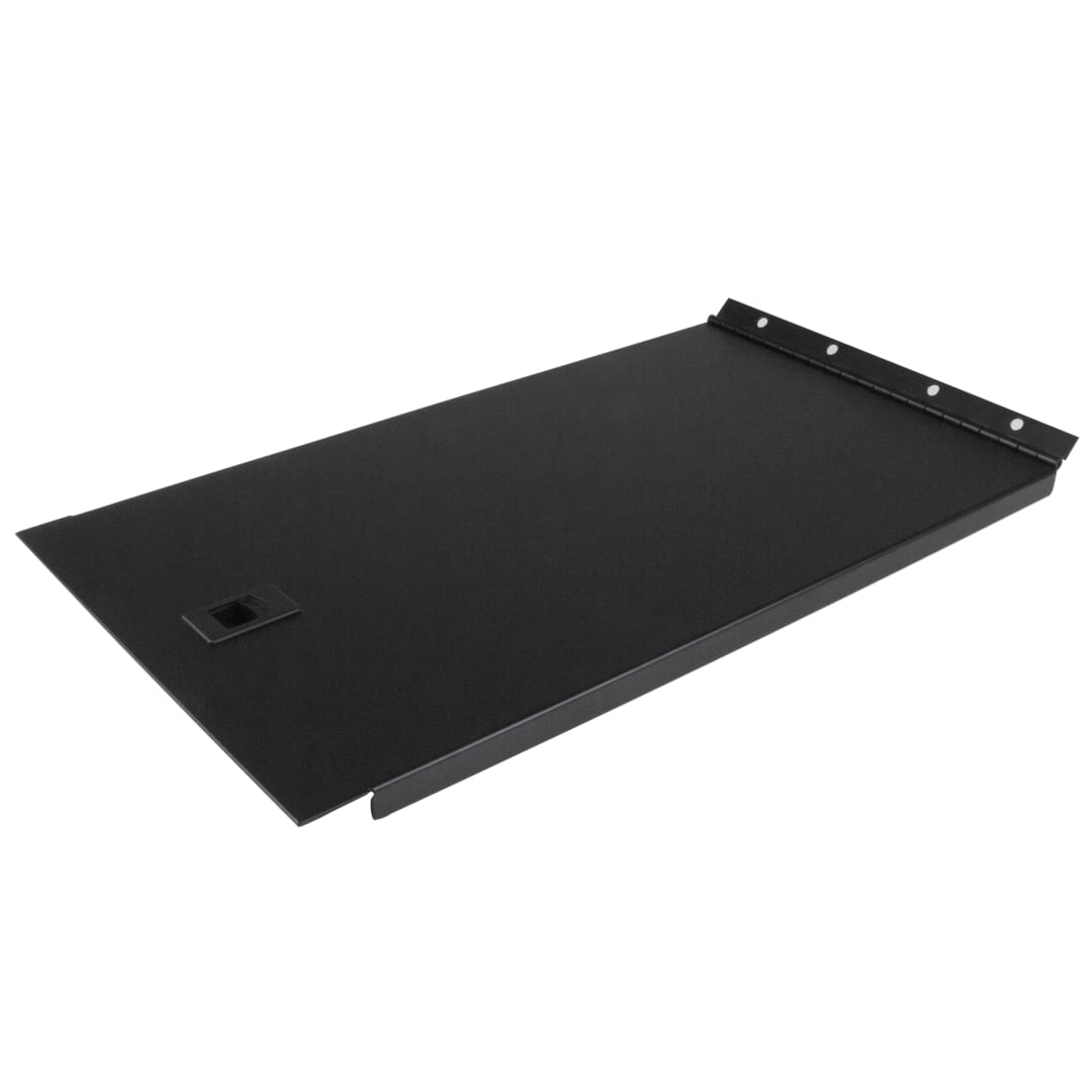 6U 19 Rackmount Panel Hinged Solid