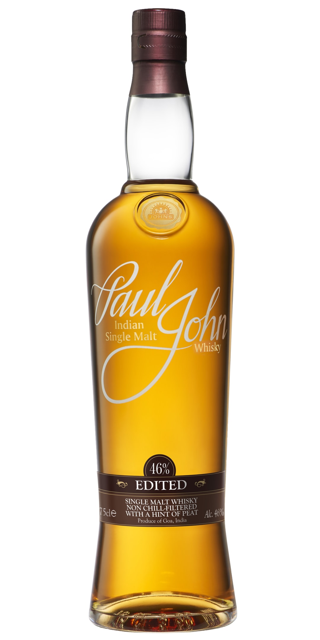 Paul John Edited Indian Single Malt Whisky 750ml 92 Proof
