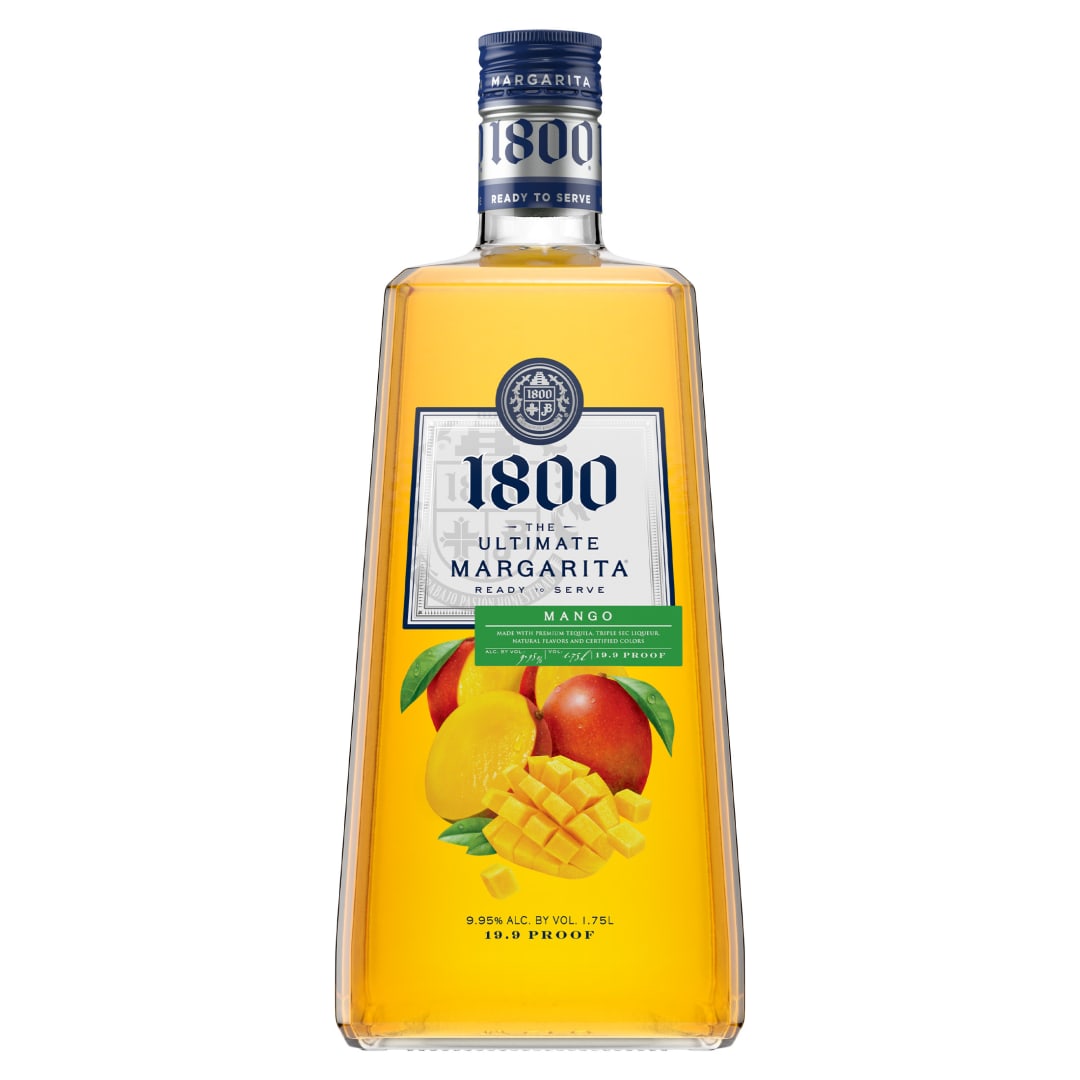 1800 Tequila Ultimate Mango Margarita Ready to Drink 1.75L