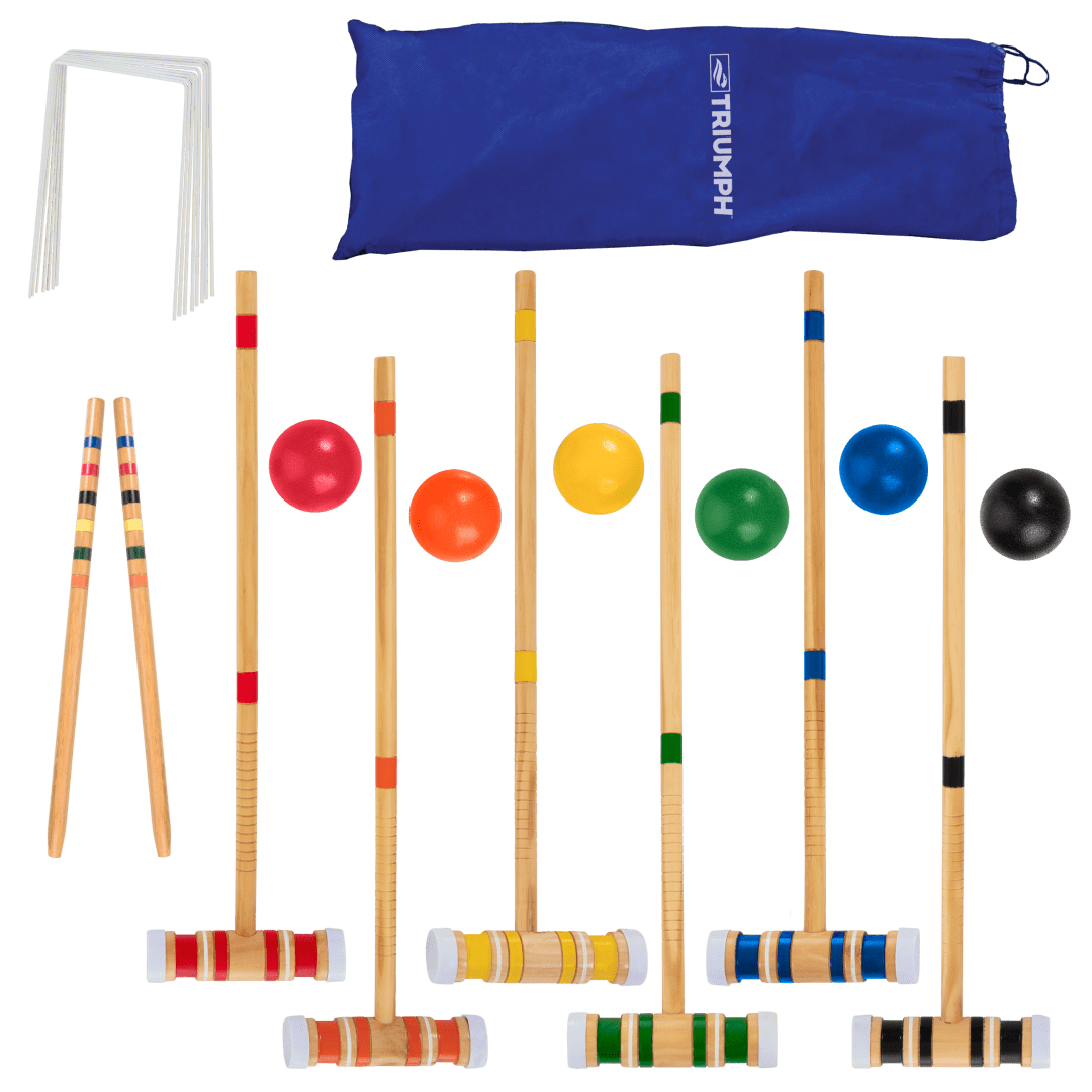 Triumph 6-Player Croquet Set -