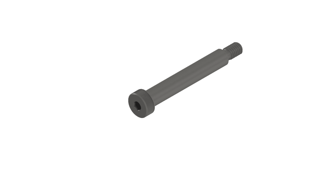 Rotac Bolt, Shoulder, .5OD 3" LG,3/8-16 Thread