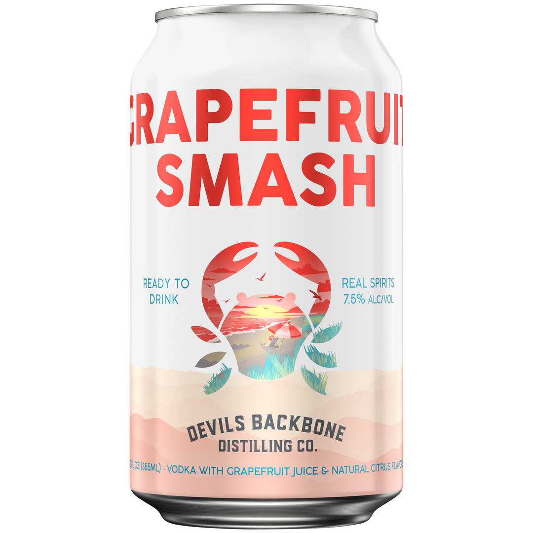 Devils Backbone Distilling Co. Grapefruit Smash 7.5%, 12 fl. oz. Can