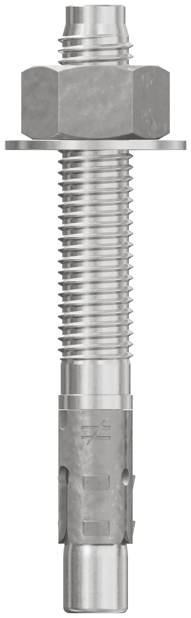 Simpson Strong-Tie STB2-62500S6F20 Strong-Bolt® 2 — 5/8 in. x 5 in. Type 316 Stainless-Steel Wedge Anchor, Fully Assembled (20-Qty) (Pack of 252)