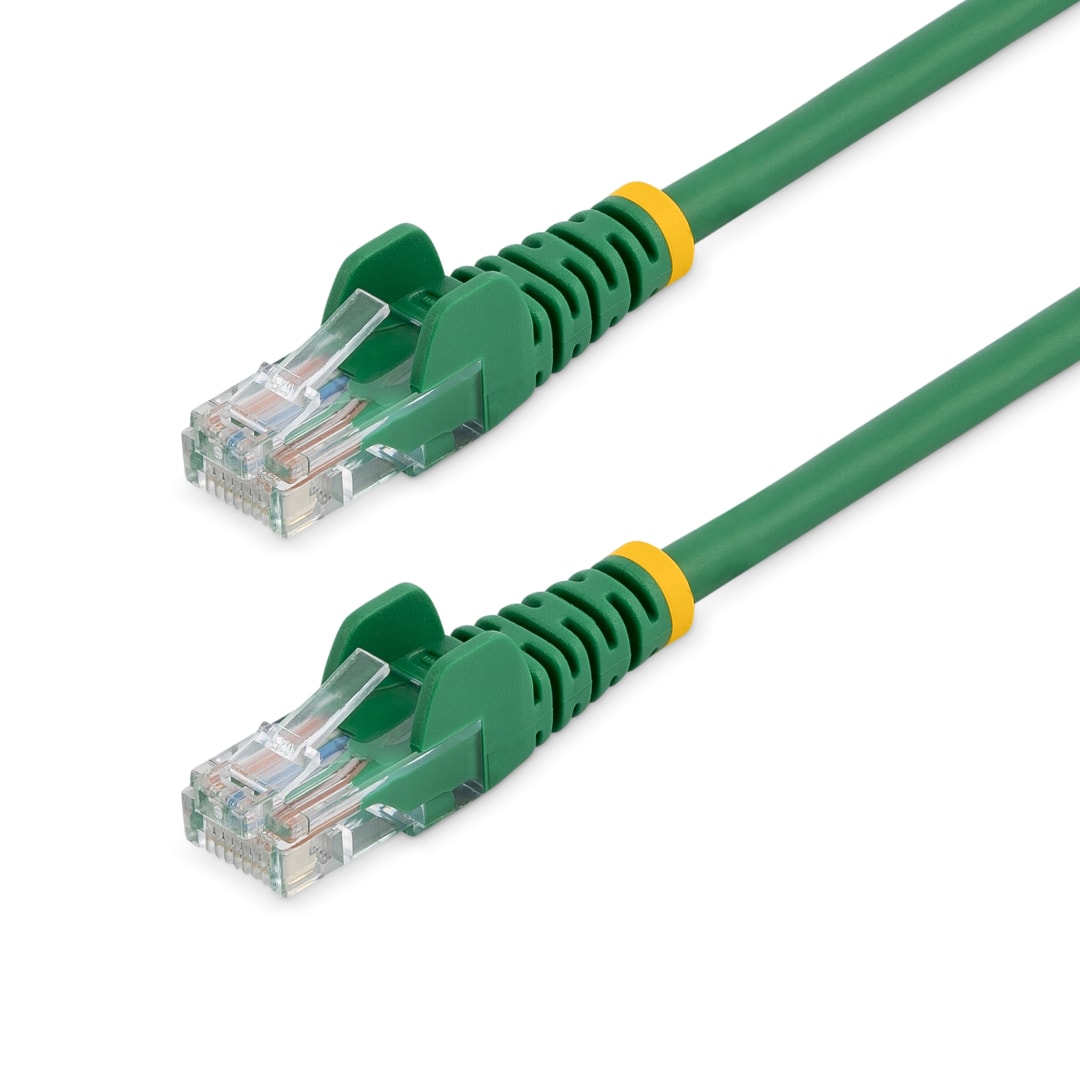 5 ft Green Snagless Cat 5e Patch Cable