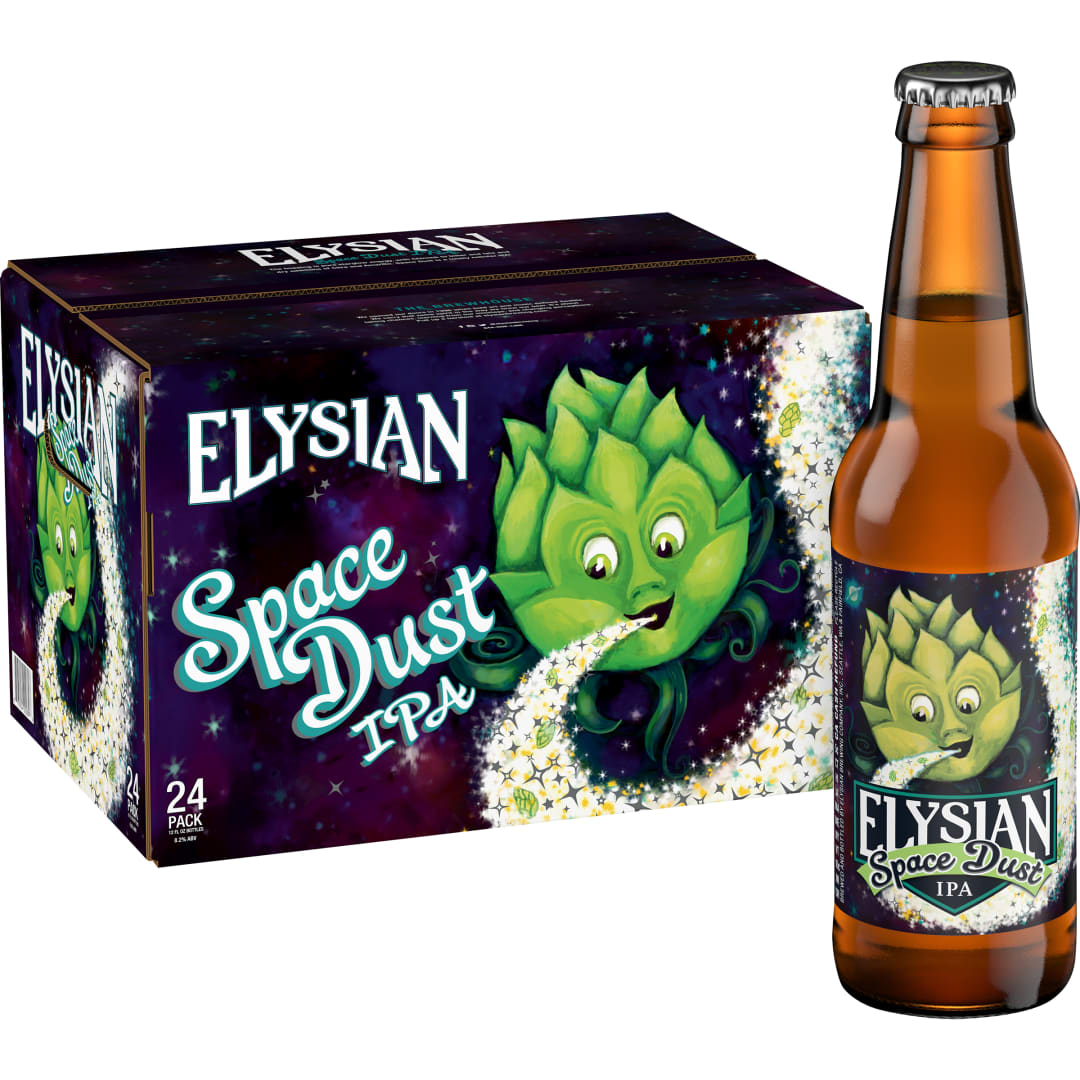 Elysian Brewing Space Dust IPA, 24-Loose, 12 oz. Bottles