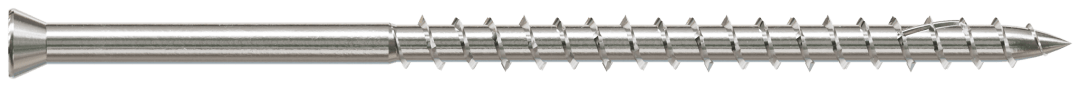 Simpson Strong-Tie S09350WP1 Deck-Drive™ DWP WOOD SS Screw — #9 x 3-1/2 in. T-20, Trim Head, Type 305 (1 lb.)
