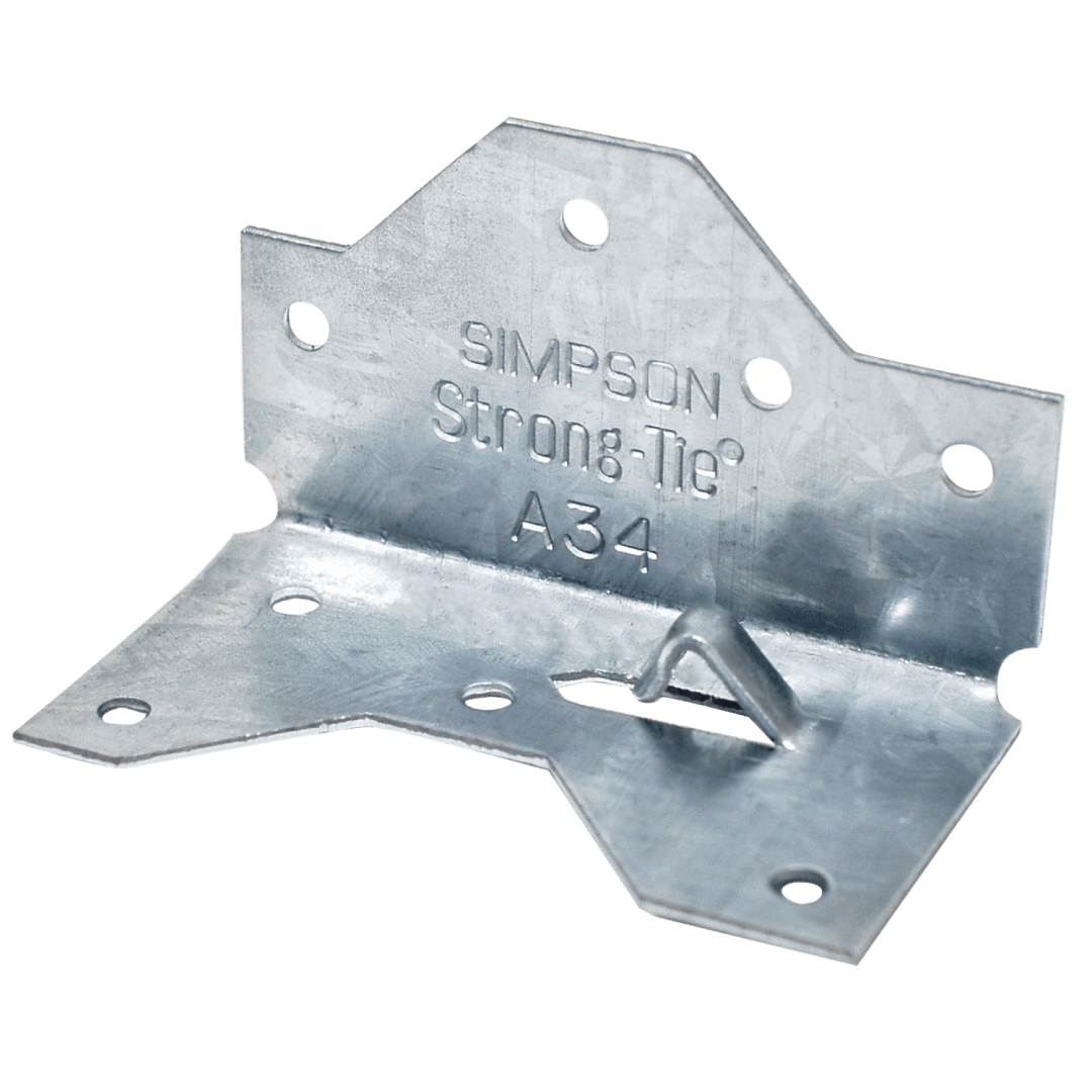 Simpson Strong-Tie A34 1-7/16 in. x 2-1/2in. Galvanized Framing Angle (Pack of 7200)