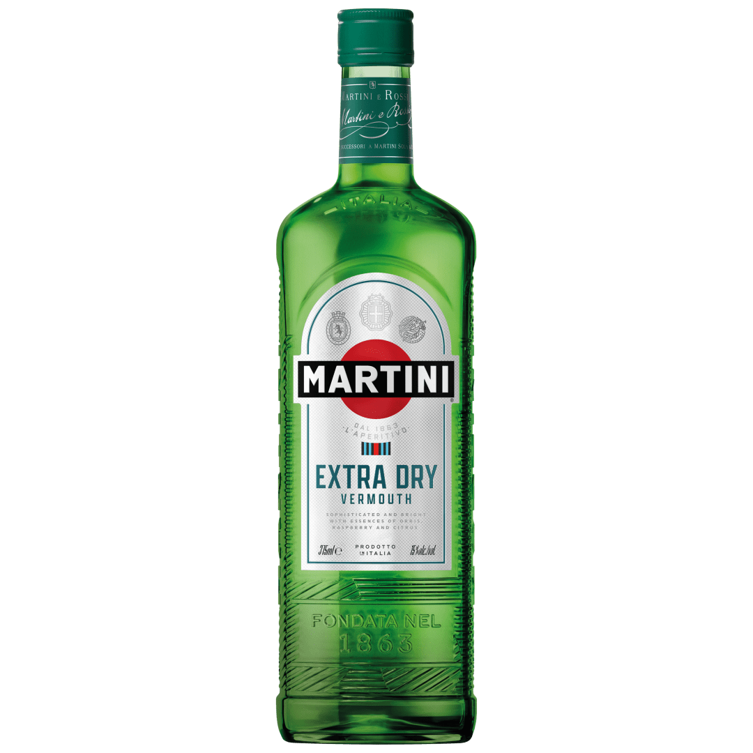 Martini & Rossi Extra Dry Vermouth Cocktail Mixer 15% 375mL