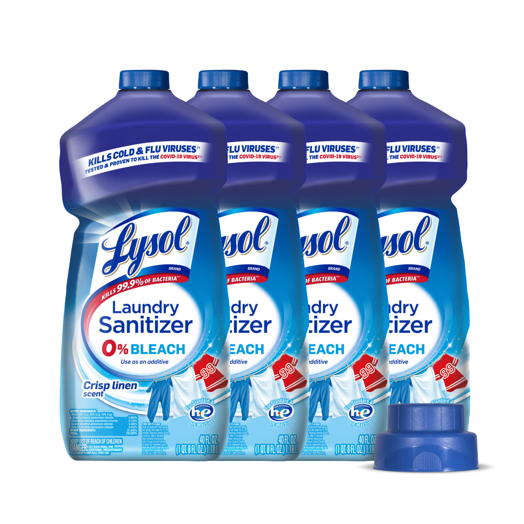 LYSOL® Laundry Sanitizer Crisp Linen  1/(4x40) oz.