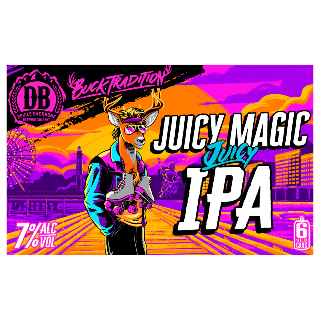 Devils Backbone Brewing Company Juicy Magic IPA, 6PK 12oz Can