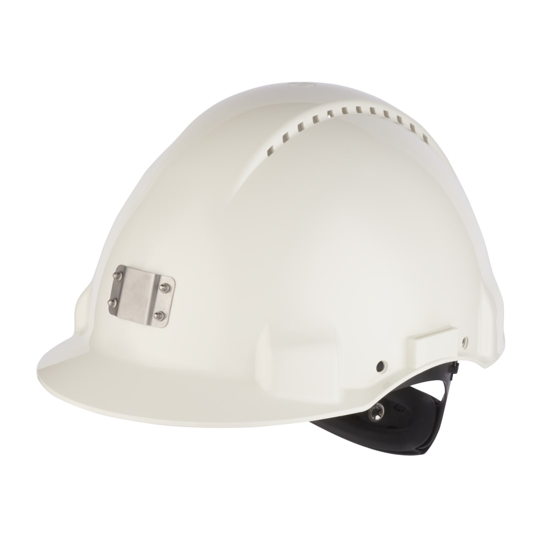 3M™ Sert Başlık, Uvicator, Mandallı, Havalandırmalı, Plastik Ter Bantlı, Lamba Tutuculu, Beyaz, G3000NUV-10-VI
