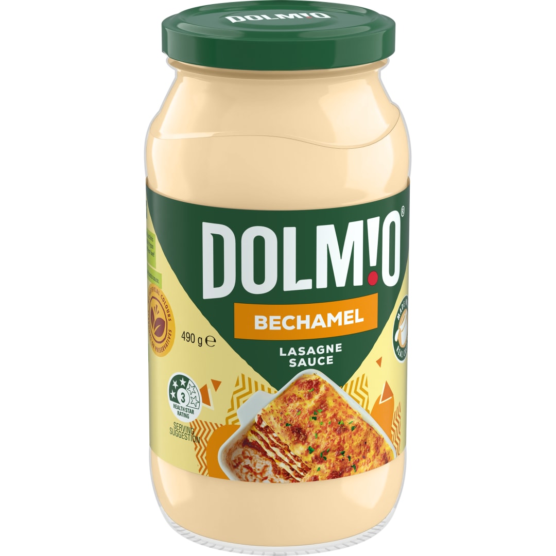 DOLMIO Pasta Sauce Bechamel Lasagne 490g Jar