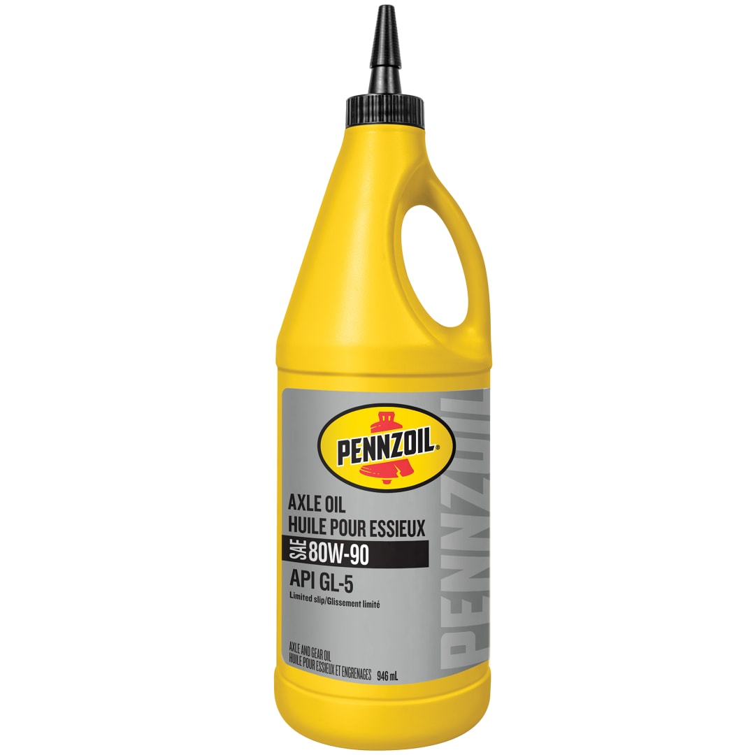 Pennzoil Platinum Synthetic 80W-90 Axle Gear Oil, 1 Quart