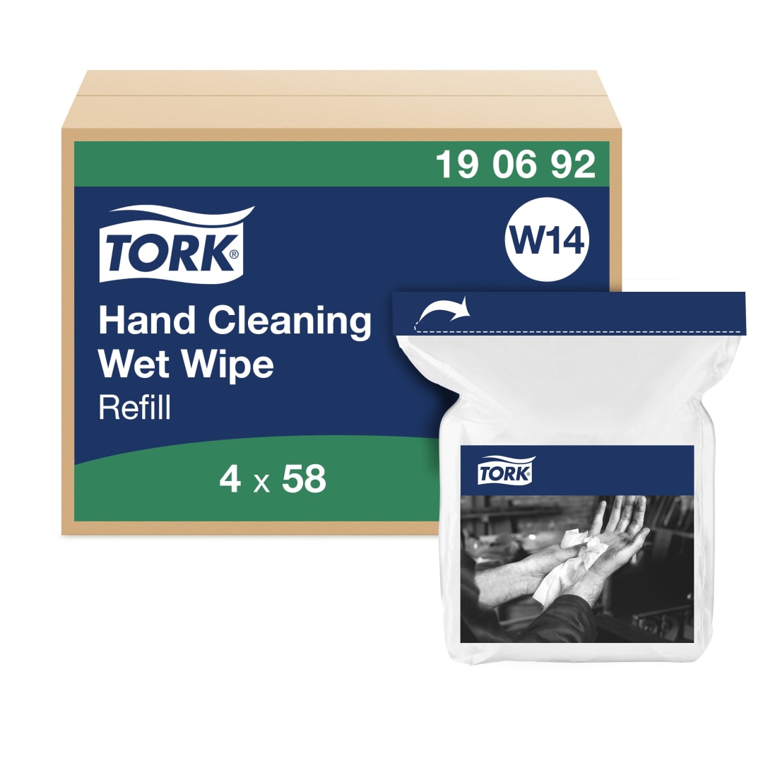 Tork Hand Cleaning Wet Wipes Refill