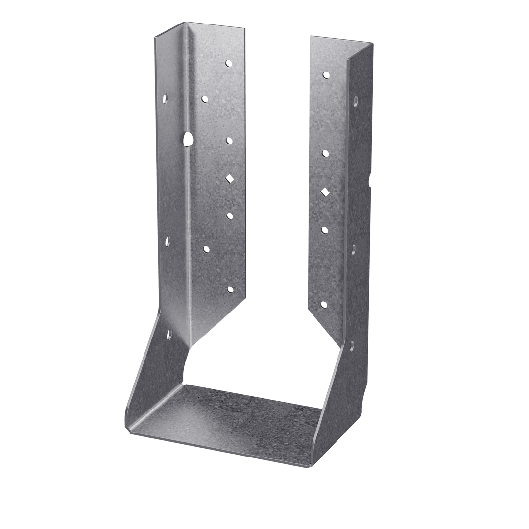 Simpson Strong-Tie HUCQ210-3-SDS HUCQ Heavy Face-Mount Concealed-Flange Joist Hanger for Triple 2x10 w/ Screws