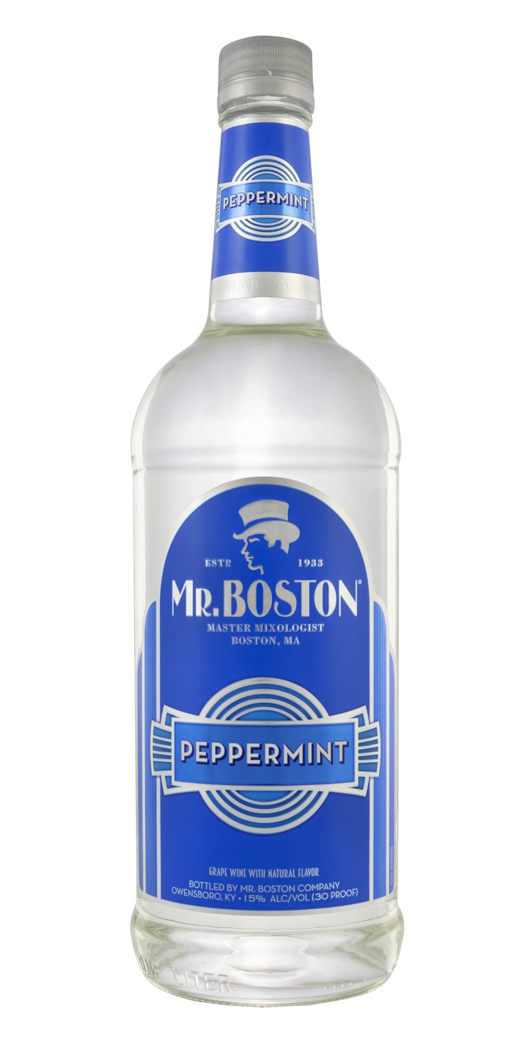 Mr. Boston Peppermint Grape Wine 1l 30 Proof