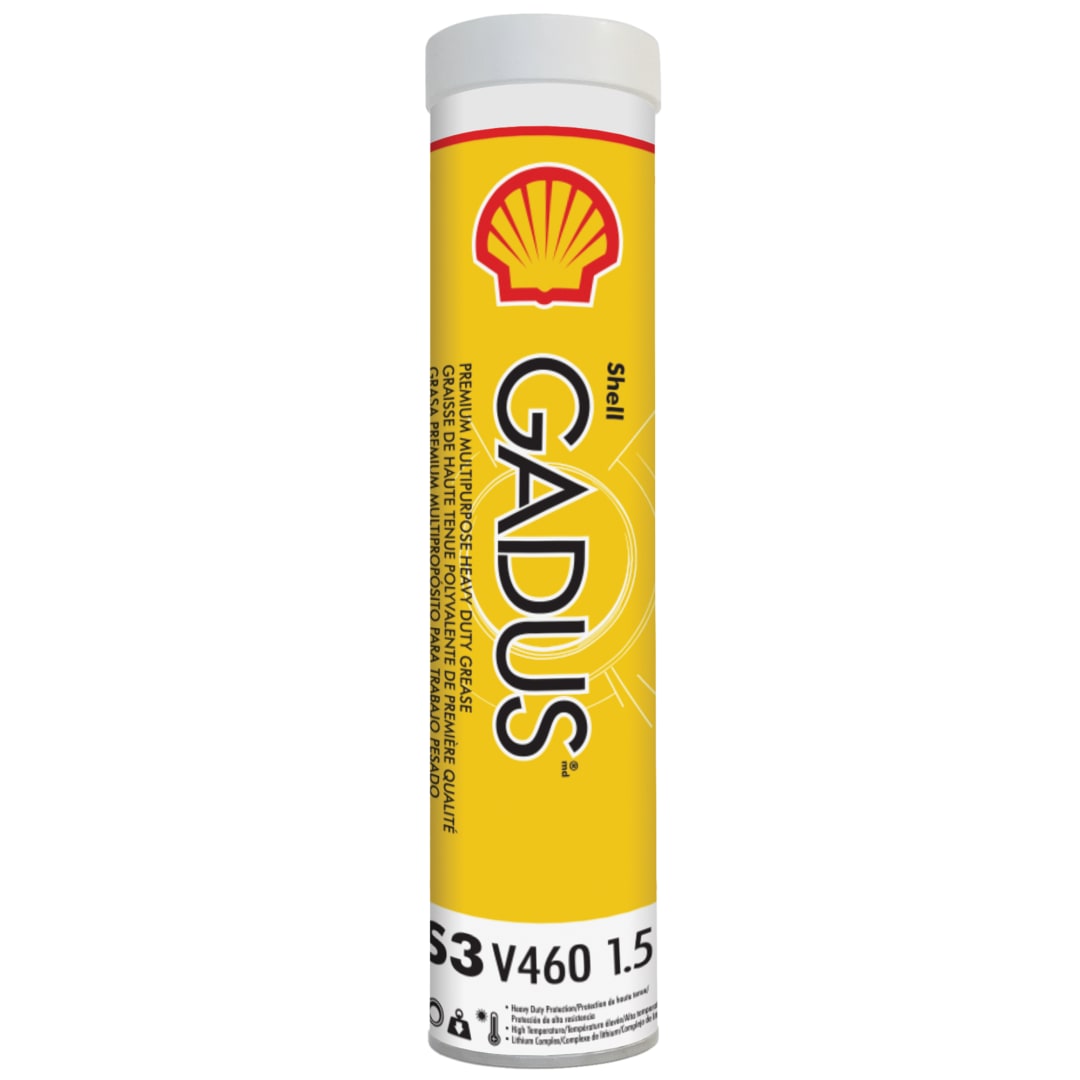Shell Gadus S3 V460 1.5 Premium Multipurpose Heavy Duty Grease, 14.1 Ounce