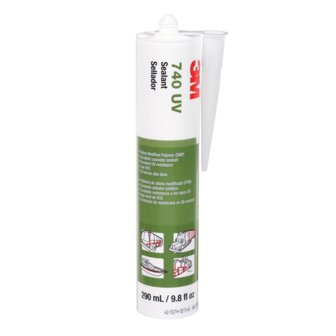 3M™ Yapıştırıcı Mastik 740UV, Beyaz, 290 ml