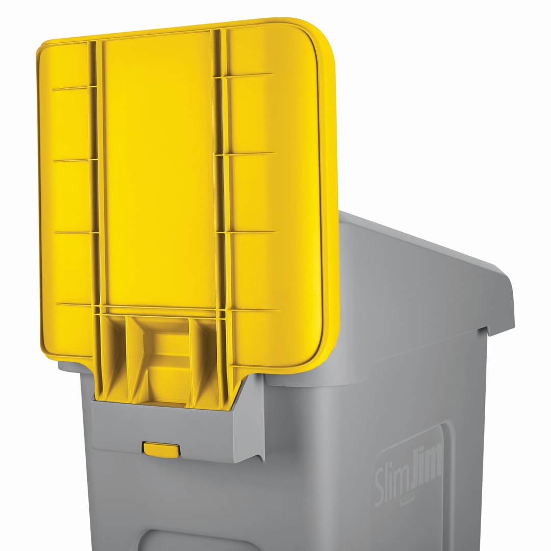 Slim Jim® Recycling Station Yellow Billboard