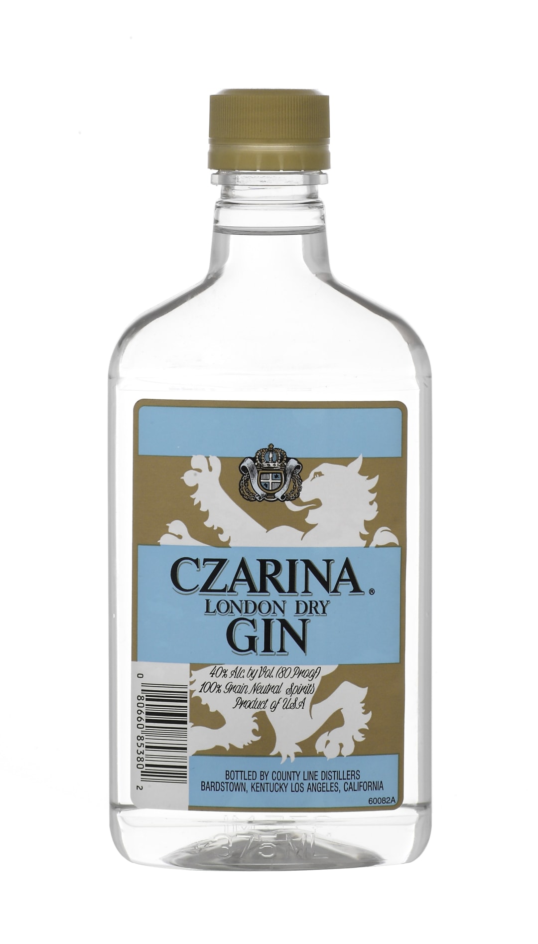 Czarina Gin 375ml Plastic Bottle 80 Proof