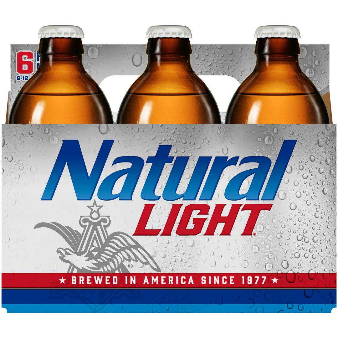 Natural Light® Beer, 6 Pack 12 fl. oz. Bottles