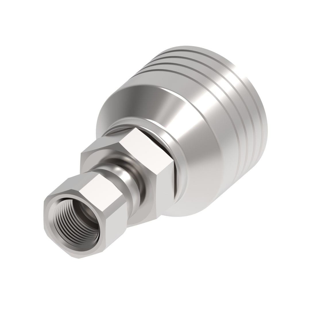 Aeroquip 1/4 Female JIC X 3/8 Hydraulic Hose Fitting 4 Way