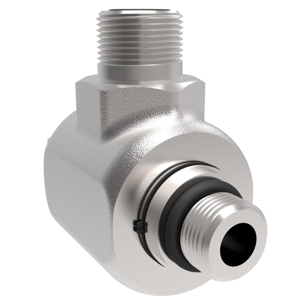 Aeroquip 3/4 MJIC 90° Live Swivel X 3/4 Morb 5k