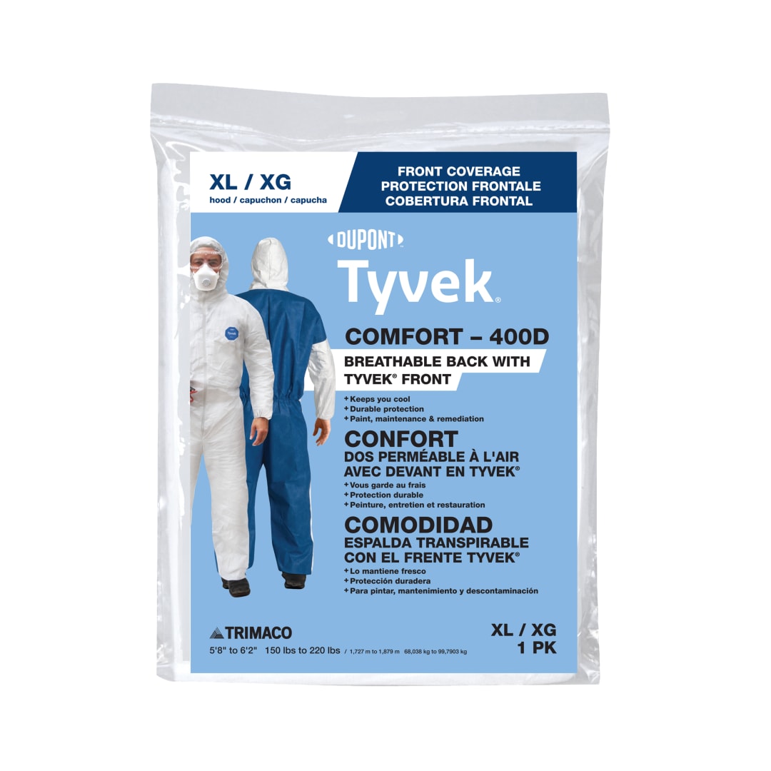 Tyvek® Comfort Coveralls, X-Large