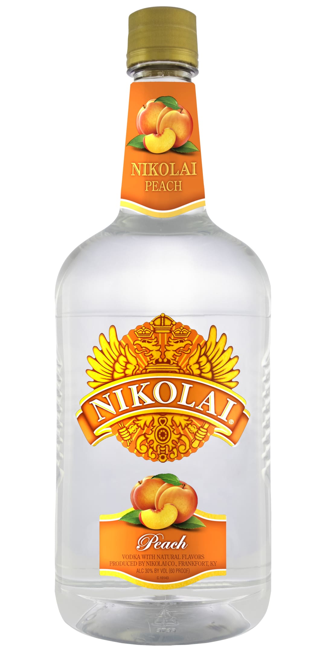 Nikolai Peach Vodka 1.75l 60 Proof