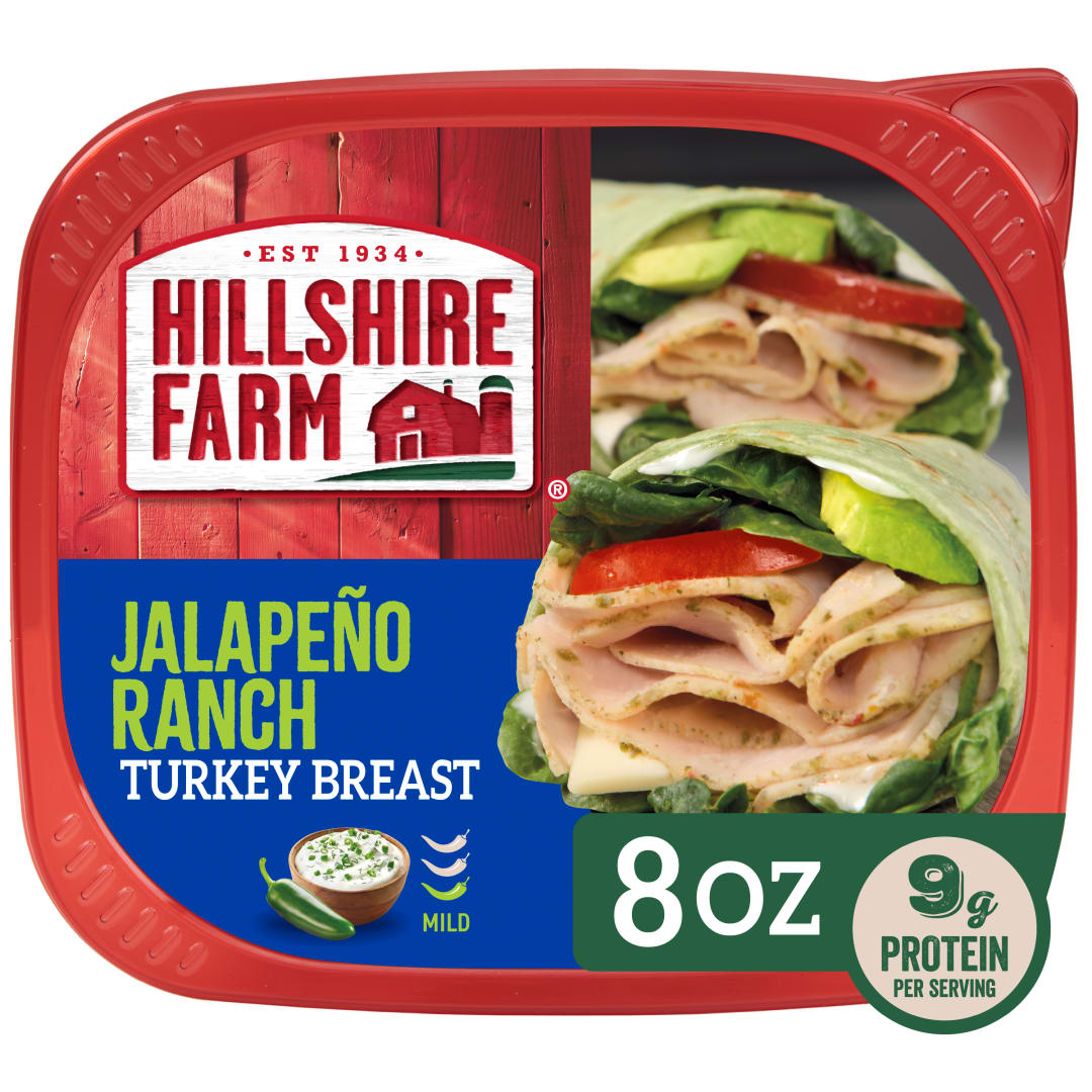 Hillshire Farm Jalapeño Ranch Turkey Breast, 8 oz