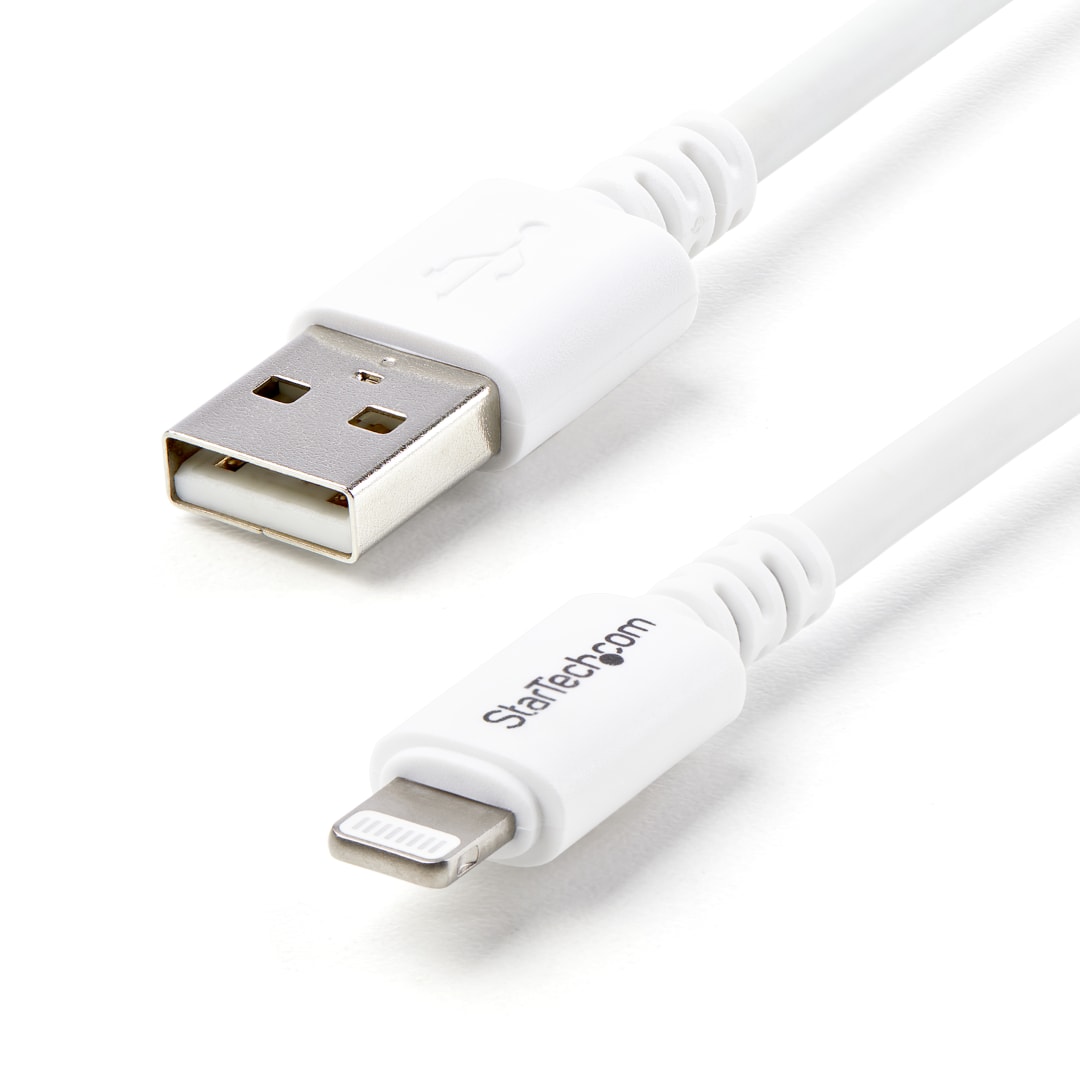 3m 10ft Long White Apple Lightning to USB Cable