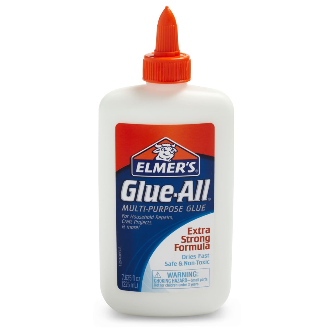 Elmer's Glue-All Multi-Purpose Liquid Glue, Extra Strong, Great for Making Slime, 7.625 Ounces, 1 Count